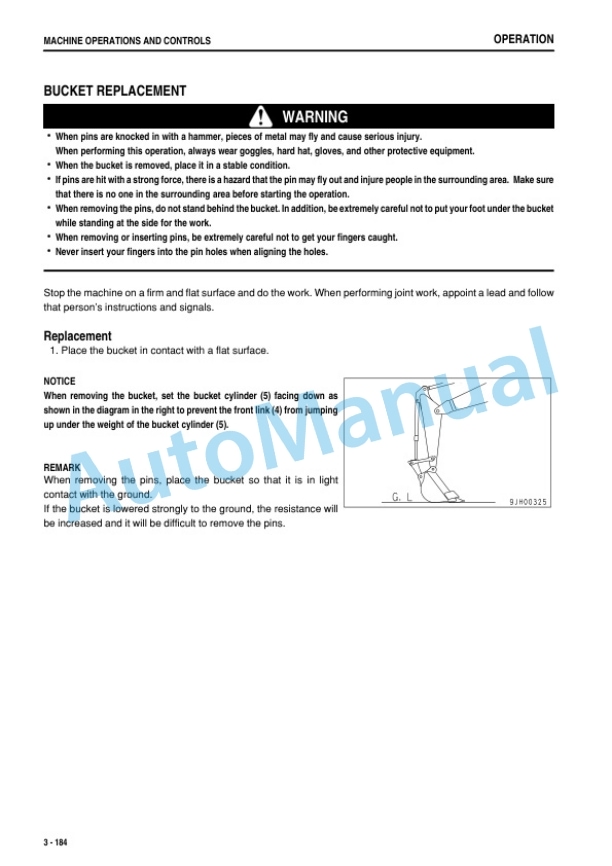 Komatsu PC600-8E0, PC600LC-8E0, PC650-8E0, PC650LC-8E0, PC700LC-8E0 Hydraulic Excavator Operation and Maintenance Manual PEN01807-00-4