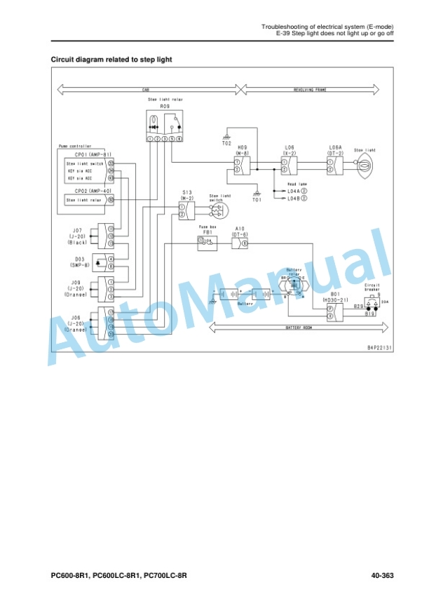 Komatsu PC600-8R1, PC600LC-8R1, PC700LC-8R Hydraulic Excavator Shop Manual SEN05660-08 4 Komatsu PC600-8R1, PC600LC-8R1, PC700LC-8R Hydraulic Excavator Shop Manual SEN05660-08 - Image 4