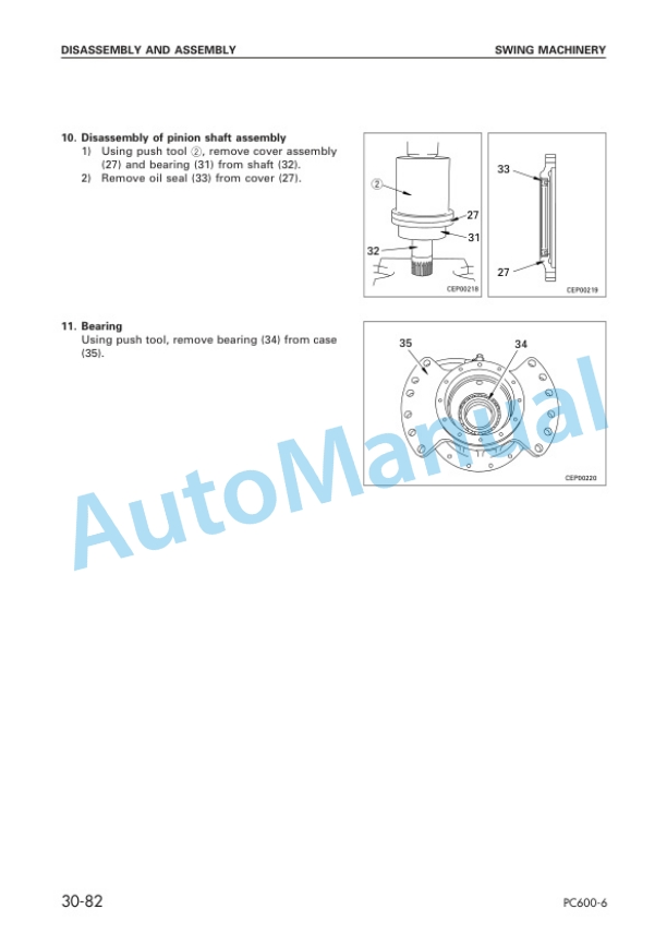 Komatsu PC600LC-6 For Machine Built To Cold Weather Specification Shop Manual SEBM027100K 5 Komatsu PC600LC-6 For Machine Built To Cold Weather Specification Shop Manual SEBM027100K - Image 5