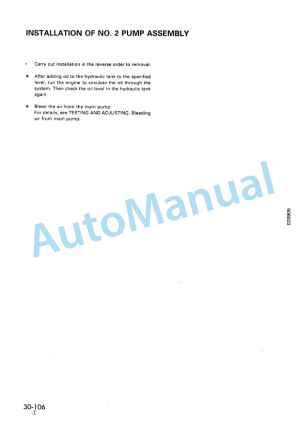 Komatsu PC650-5, PC710-5 Hydraulic Excavator Shop Manual SEBM000607 5 Komatsu PC650-5, PC710-5 Hydraulic Excavator Shop Manual SEBM000607 - Image 5