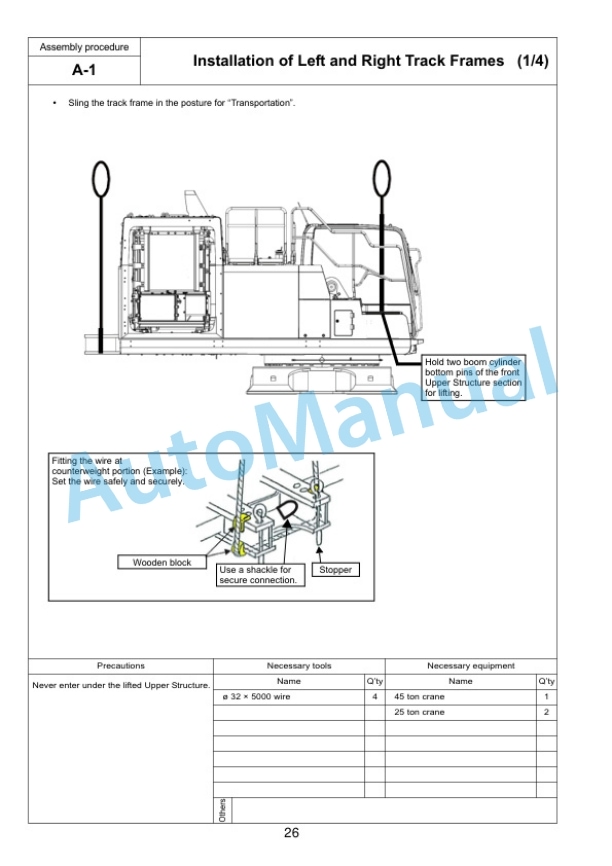 Komatsu PC650LC-11 Hydraulic Excavator Field Assembly Instruction GEN00149-01 2 Komatsu PC650LC-11 Hydraulic Excavator Field Assembly Instruction GEN00149-01 - Image 2