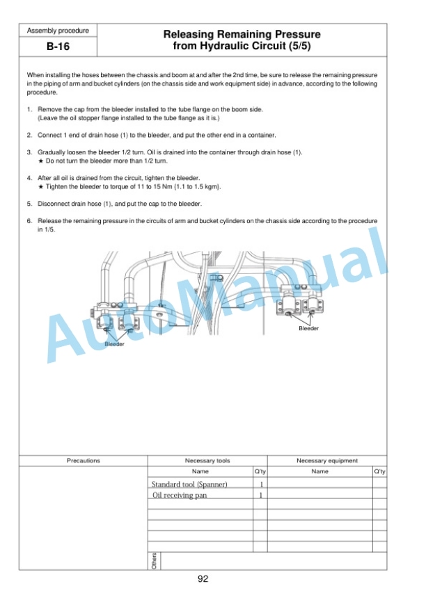 Komatsu PC650LC-11 Hydraulic Excavator Field Assembly Instruction GEN00149-01 4 Komatsu PC650LC-11 Hydraulic Excavator Field Assembly Instruction GEN00149-01 - Image 4