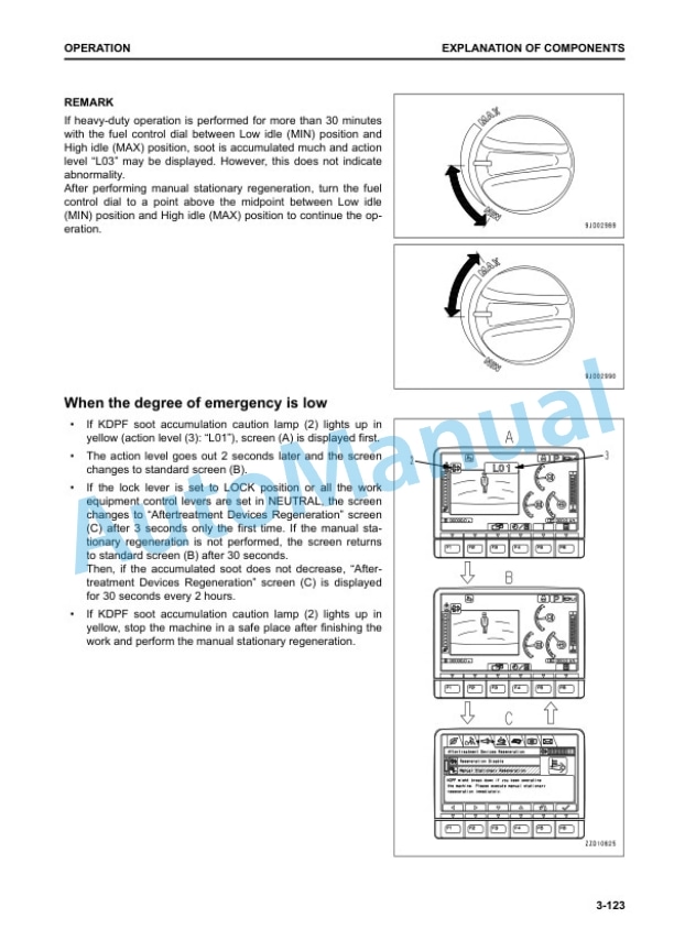 Komatsu PC650LC-11 Hydraulic Excavator Operation and Maintenance Manual TEN00753-05 3 Komatsu PC650LC-11 Hydraulic Excavator Operation and Maintenance Manual TEN00753-05 - Image 3