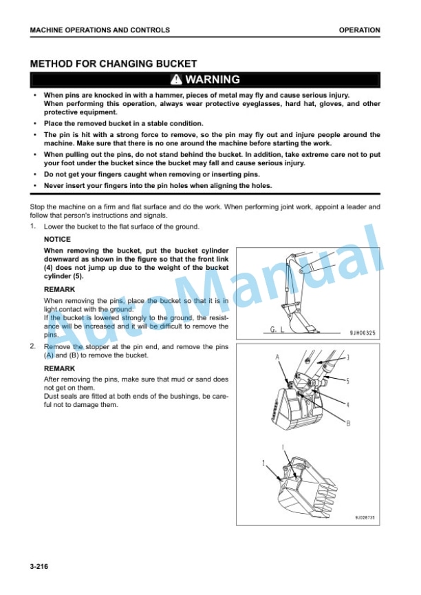 Komatsu PC650LC-11 Hydraulic Excavator Operation and Maintenance Manual TEN00753-05 4 Komatsu PC650LC-11 Hydraulic Excavator Operation and Maintenance Manual TEN00753-05 - Image 4
