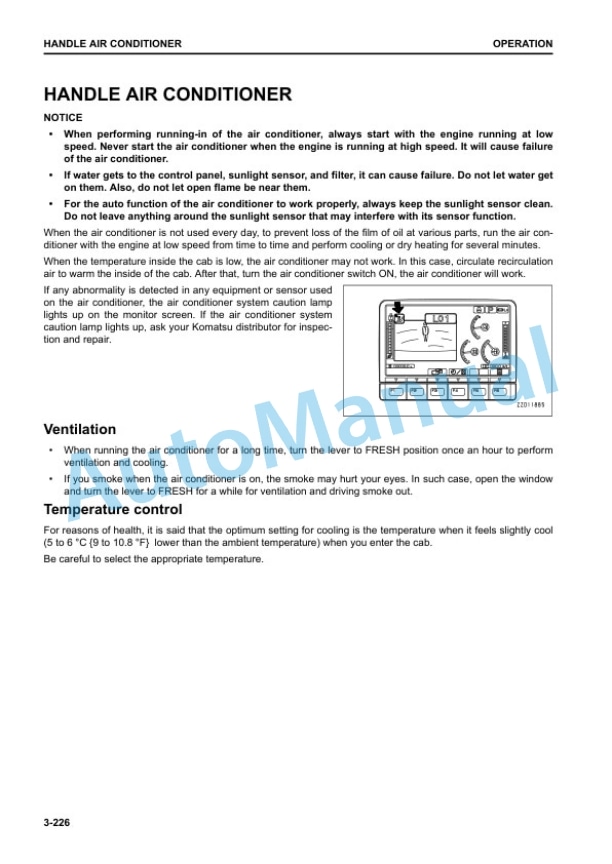 Komatsu PC650LC-11 Hydraulic Excavator Operation and Maintenance Manual TEN00753-13 4 Komatsu PC650LC-11 Hydraulic Excavator Operation and Maintenance Manual TEN00753-13 - Image 4