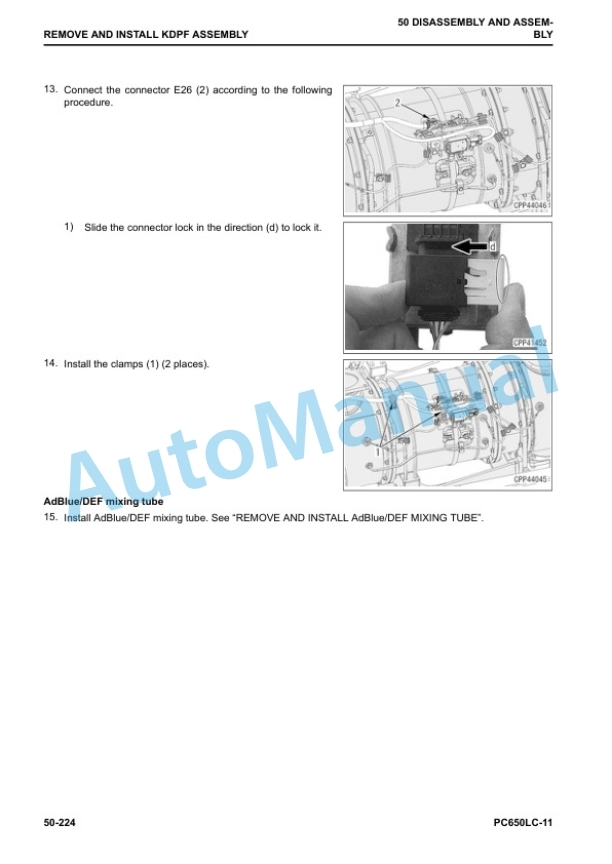 Komatsu PC650LC-11 Hydraulic Excavator Shop Manual SEN06603-04 5 Komatsu PC650LC-11 Hydraulic Excavator Shop Manual SEN06603-04 - Image 5