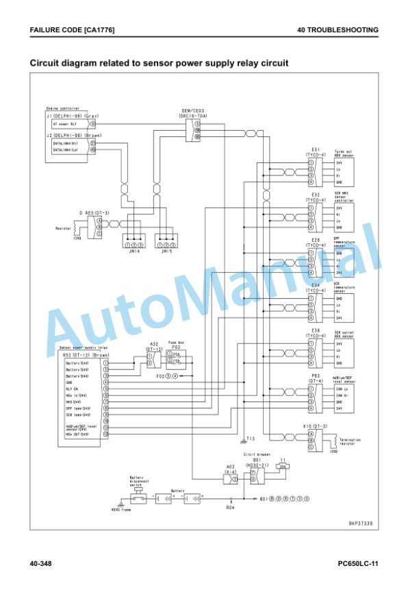 Komatsu PC650LC-11 Hydraulic Excavator Shop Manual SEN06603-08 3 Komatsu PC650LC-11 Hydraulic Excavator Shop Manual SEN06603-08 - Image 3