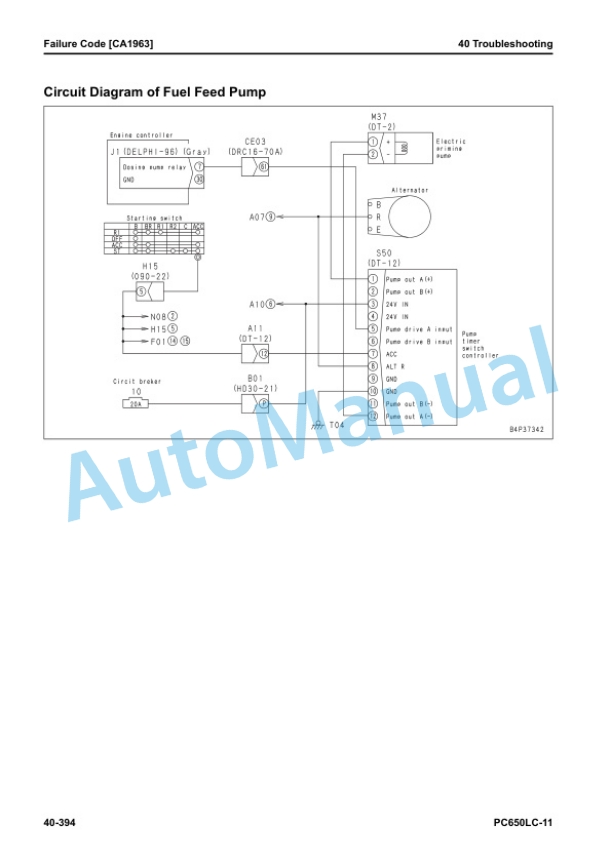 Komatsu PC650LC-11 Hydraulic Excavator Shop Manual SEN06603-17 3 Komatsu PC650LC-11 Hydraulic Excavator Shop Manual SEN06603-17 - Image 3