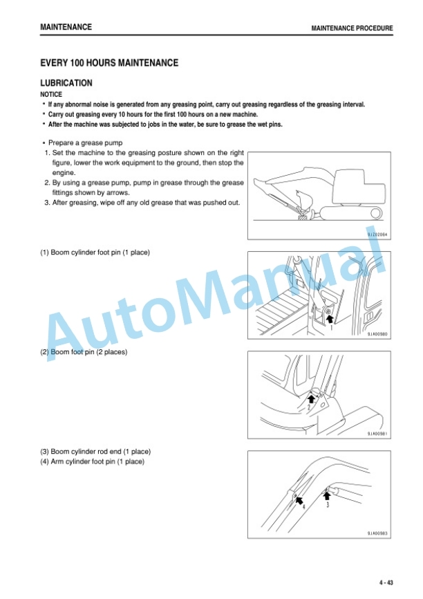 Komatsu PC70-8 Hydraulic Excavator Operation and Maintenance Manual PEN00637-01 5 Komatsu PC70-8 Hydraulic Excavator Operation and Maintenance Manual PEN00637-01 - Image 5