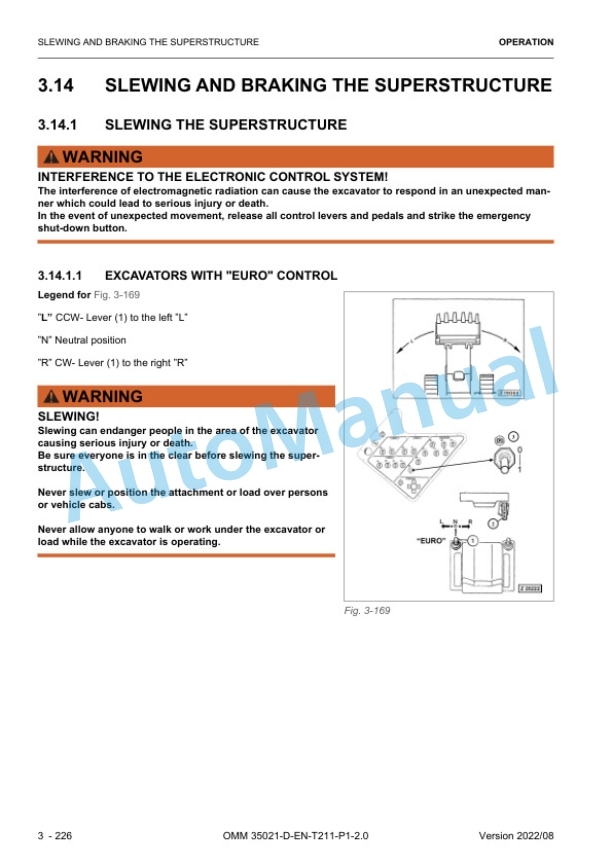 Komatsu PC7000-11 Hydraulic Mining Excavator Operation and Maintenance Manual 35021-D-EN-T211-P1-2.0 3 Komatsu PC7000-11 Hydraulic Mining Excavator Operation and Maintenance Manual 35021-D-EN-T211-P1-2.0 - Image 3