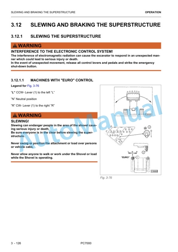 Komatsu PC7000-11 Hydraulic Mining Shovel Operation and Maintenance Manual 35009-xD-GB-1 3 Komatsu PC7000-11 Hydraulic Mining Shovel Operation and Maintenance Manual 35009-xD-GB-1 - Image 3