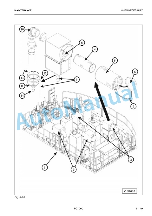 Komatsu PC7000-11 Hydraulic Mining Shovel Operation and Maintenance Manual 35009-xD-GB-1 4 Komatsu PC7000-11 Hydraulic Mining Shovel Operation and Maintenance Manual 35009-xD-GB-1 - Image 4
