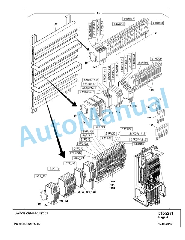 Komatsu PC7000-6 Hydraulic Excavator Parts Manual G35002 4 Komatsu PC7000-6 Hydraulic Excavator Parts Manual G35002-4