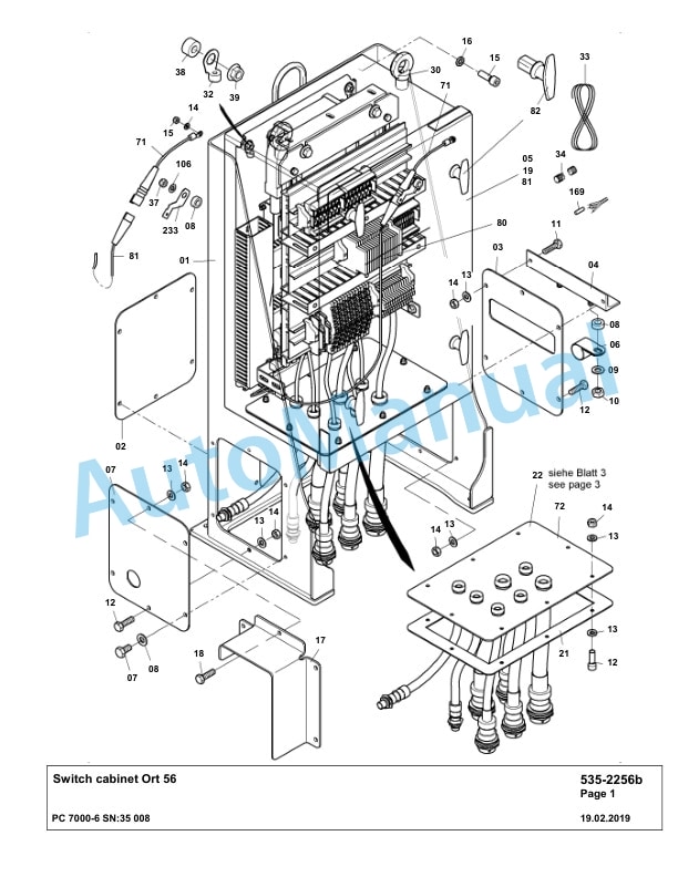 Komatsu PC7000-6 Hydraulic Excavator Parts Manual G35008 4 Komatsu PC7000-6 Hydraulic Excavator Parts Manual G35008-4