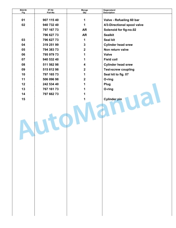 Komatsu PC7000-6 Hydraulic Excavator Parts Manual G35008 5 Komatsu PC7000-6 Hydraulic Excavator Parts Manual G35008-5