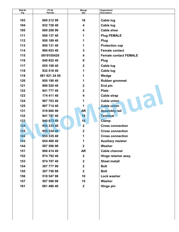 Komatsu PC7000-6 Hydraulic Excavator Parts Manual G35009 4 Komatsu PC7000-6 Hydraulic Excavator Parts Manual G35009-4