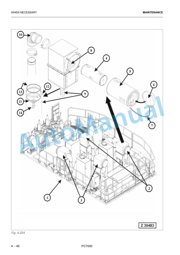 Komatsu PC7000-6 Hydraulic Mining Shovel Operation and Maintenance Manual 35005-xD-GB-0 4 Komatsu PC7000-6 Hydraulic Mining Shovel Operation and Maintenance Manual 35005-xD-GB-0 - Image 4