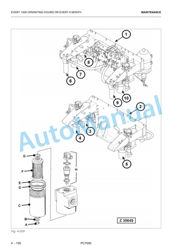 Komatsu PC7000-6 Hydraulic Mining Shovel Operation and Maintenance Manual 35005-xD-GB-0 5 Komatsu PC7000-6 Hydraulic Mining Shovel Operation and Maintenance Manual 35005-xD-GB-0 - Image 5