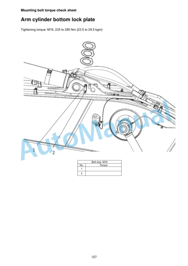 Komatsu PC700LC-11 Hydraulic Excavator Field Assembly Manual GEN00155-05 5 Komatsu PC700LC-11 Hydraulic Excavator Field Assembly Manual GEN00155-05 - Image 5