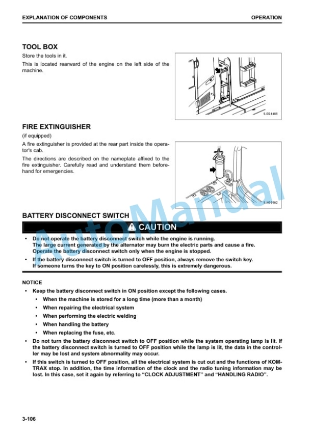 Komatsu PC700LC-11 Hydraulic Excavator Operation and Maintenance Manual UENAM01322 3 Komatsu PC700LC-11 Hydraulic Excavator Operation and Maintenance Manual UENAM01322 - Image 3