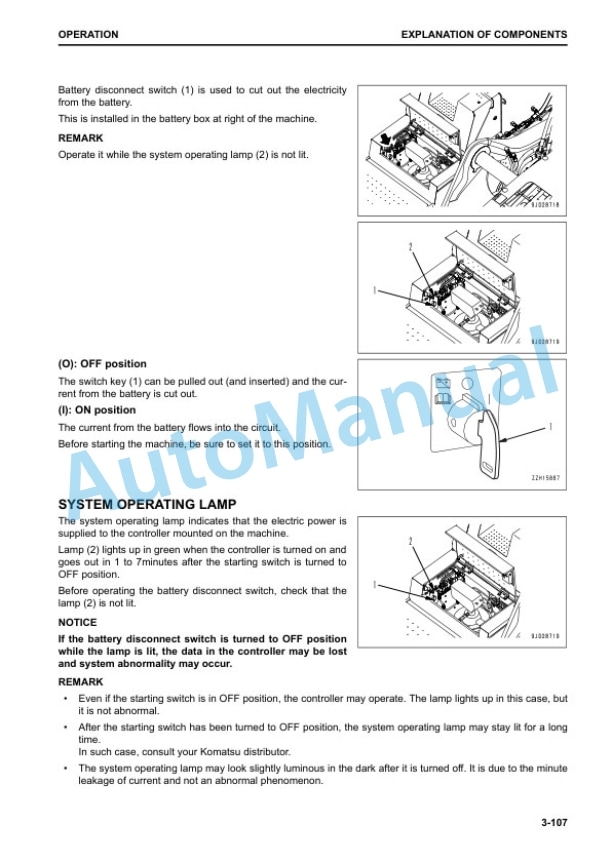 Komatsu PC700LC-11 Hydraulic Excavator Operation and Maintenance Manual UENAM01323 3 Komatsu PC700LC-11 Hydraulic Excavator Operation and Maintenance Manual UENAM01323 - Image 3