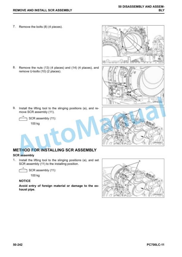 Komatsu PC700LC-11 Hydraulic Excavator Shop Manual SEN06700-00 5 Komatsu PC700LC-11 Hydraulic Excavator Shop Manual SEN06700-00 - Image 5