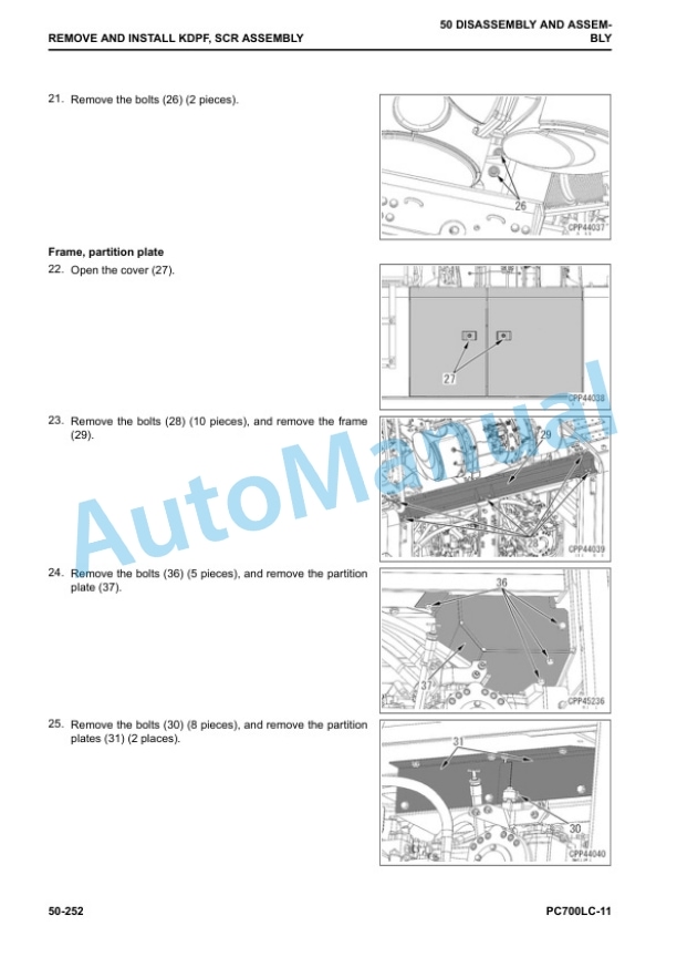 Komatsu PC700LC-11 Hydraulic Excavator Shop Manual SEN06700-01 5 Komatsu PC700LC-11 Hydraulic Excavator Shop Manual SEN06700-01 - Image 5