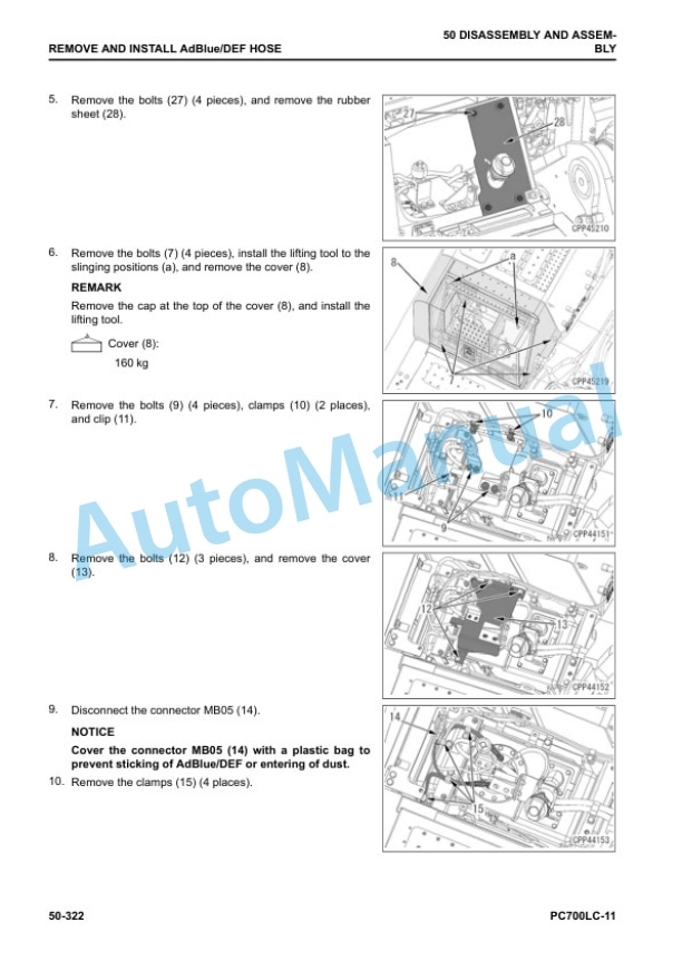 Komatsu PC700LC-11 Hydraulic Excavator Shop Manual SEN06700-07 5 Komatsu PC700LC-11 Hydraulic Excavator Shop Manual SEN06700-07 - Image 5