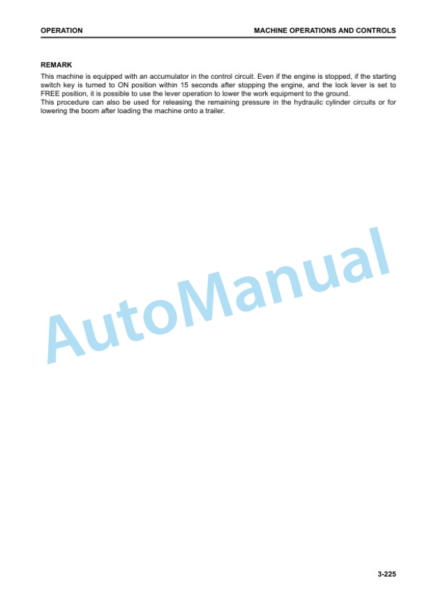 Komatsu PC700LC-11E0 Hydraulic Excavator Operation and Maintenance Manual PEN01841-00 4 Komatsu PC700LC-11E0 Hydraulic Excavator Operation and Maintenance Manual PEN01841-00 - Image 4
