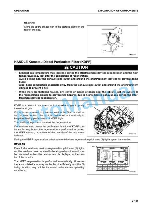 Komatsu PC700LC-11E0 Hydraulic Excavator Operation and Maintenance Manual UENAM01652 3 Komatsu PC700LC-11E0 Hydraulic Excavator Operation and Maintenance Manual UENAM01652 - Image 3