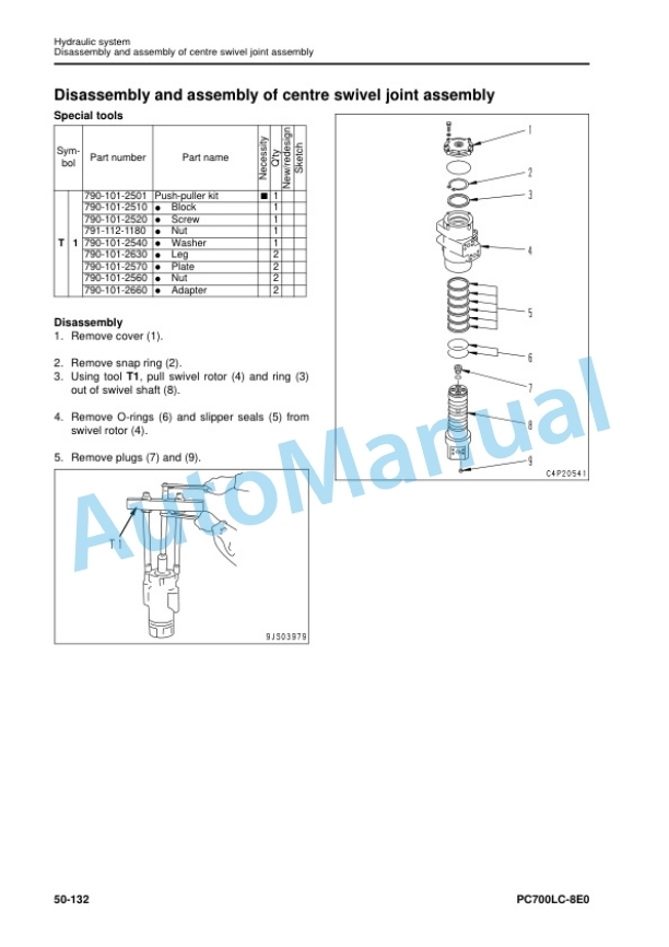 Komatsu PC700LC-8E0 Hydraulic Excavator Shop Manual UEN05377-00 5 Komatsu PC700LC-8E0 Hydraulic Excavator Shop Manual UEN05377-00 - Image 5