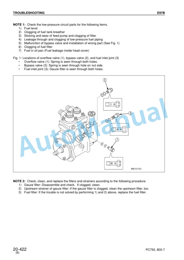 Komatsu PC750-7, PC800-7 Hydraulic Excavator Shop Manual SEBM031314 4 Komatsu PC750-7, PC800-7 Hydraulic Excavator Shop Manual SEBM031314 - Image 4