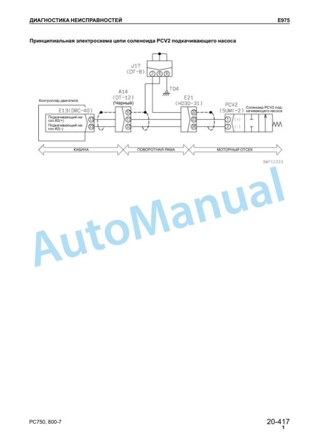Komatsu PC750-7, PC800-7 Hydraulic Excavator Shop Manual SRBM031302 4 Komatsu PC750-7, PC800-7 Hydraulic Excavator Shop Manual SRBM031302 - Image 4