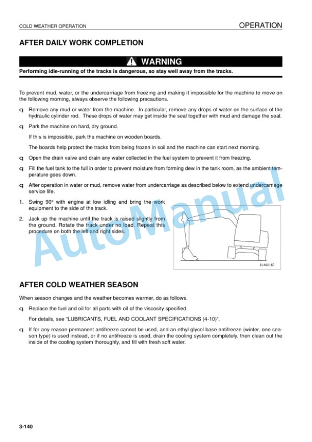 Komatsu PC750LC-7K, PC750SE-7K Hydraulic Excavator Operation and Maintenance Manual UEAM002901 4 Komatsu PC750LC-7K, PC750SE-7K Hydraulic Excavator Operation and Maintenance Manual UEAM002901 - Image 4