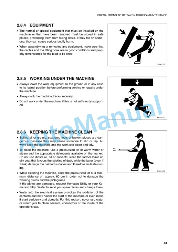 Komatsu PC75R-2, PC75R-2HD Hydraulic Excavator Operation and Maintenance Manual WEAM001304 2 Komatsu PC75R-2, PC75R-2HD Hydraulic Excavator Operation and Maintenance Manual WEAM001304 - Image 2