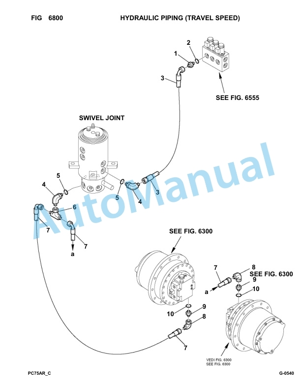 Komatsu PC75R-2 USA Hydraulic Excavator Parts Manual 22E5210500-UP 5 Komatsu PC75R-2 USA Hydraulic Excavator Parts Manual 22E5210500-UP-5