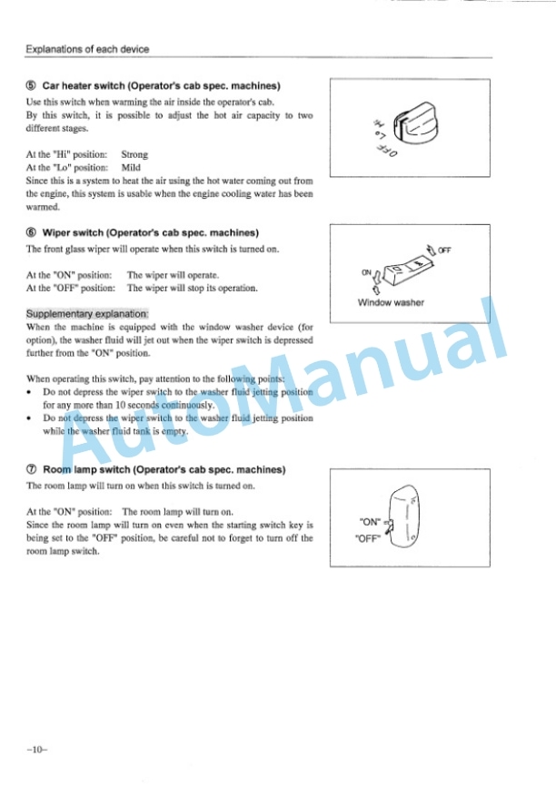 Komatsu PC75UUT-2 Hydraulic Excavator Instruction Manual SEAM049600 2 Komatsu PC75UUT-2 Hydraulic Excavator Instruction Manual SEAM049600 - Image 2