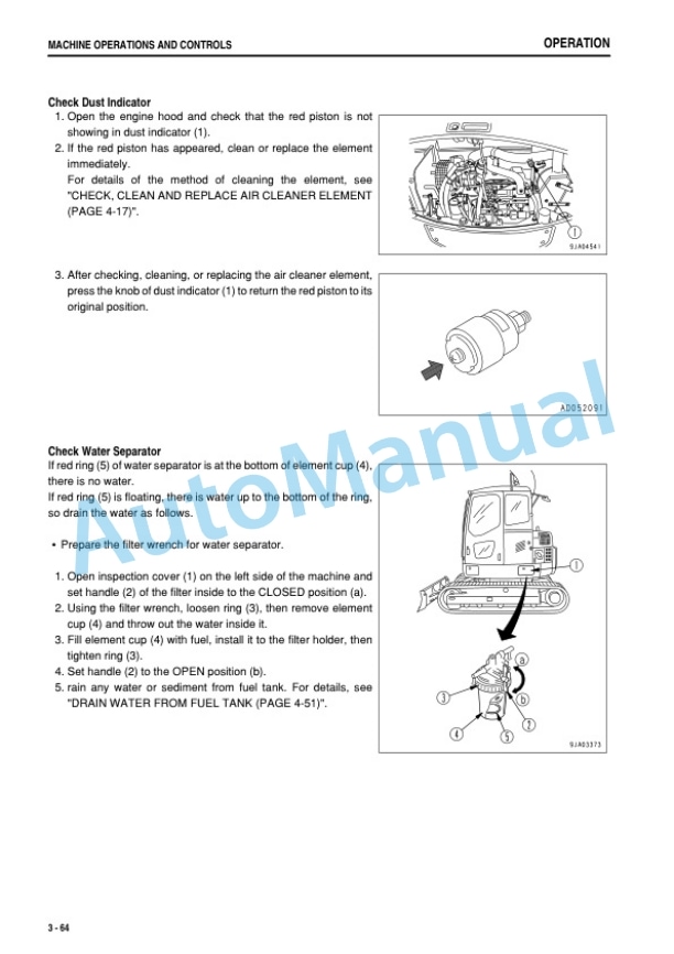 Komatsu PC78MR-6 Galeo Hydraulic Excavator Operation and Maintenance Manual PEN00076-00 3 Komatsu PC78MR-6 Galeo Hydraulic Excavator Operation and Maintenance Manual PEN00076-00 - Image 3