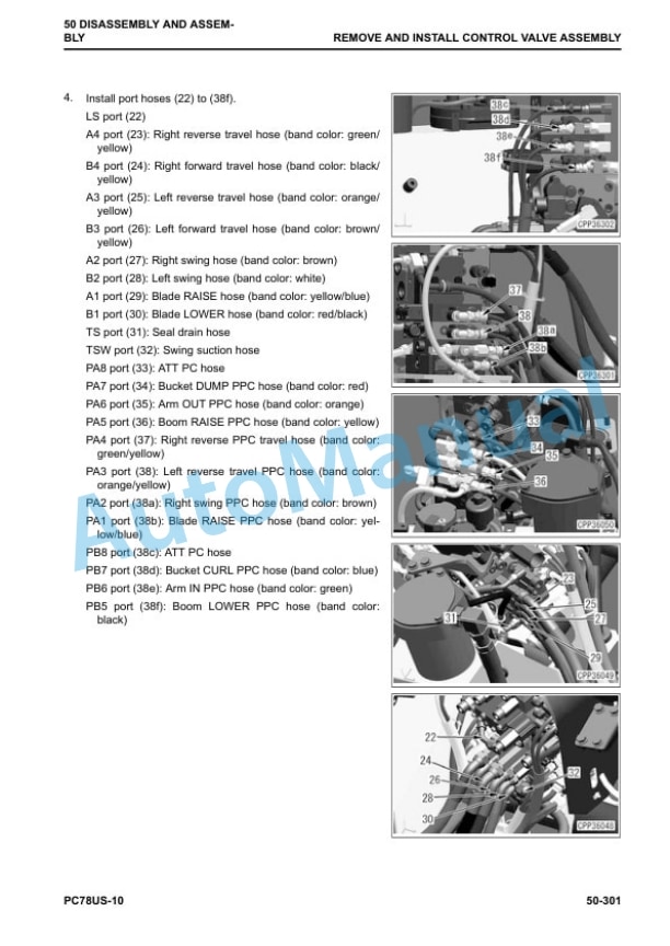 Komatsu PC78US-10 Hydraulic Excavator Shop Manual SEN06518-05 5 Komatsu PC78US-10 Hydraulic Excavator Shop Manual SEN06518-05 - Image 5