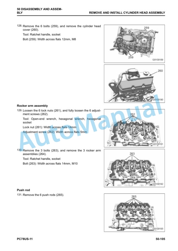 Komatsu PC78US-11 Hydraulic Excavator Shop Manual SEN06844-07 4 Komatsu PC78US-11 Hydraulic Excavator Shop Manual SEN06844-07 - Image 4
