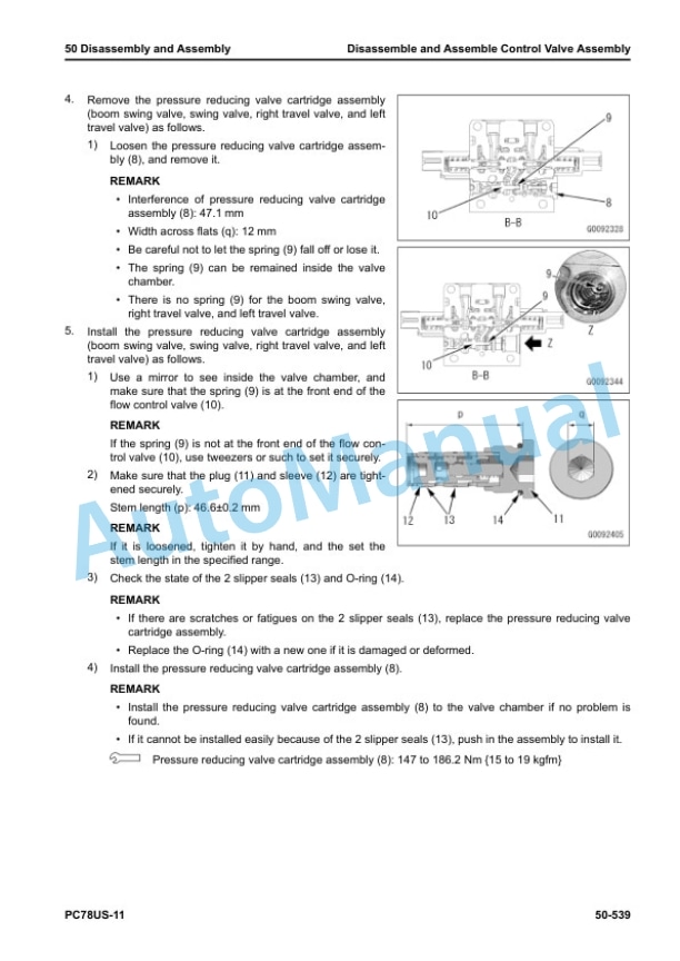 Komatsu PC78US-11 Hydraulic Excavator Shop Manual SEN06844-C8 5 Komatsu PC78US-11 Hydraulic Excavator Shop Manual SEN06844-C8 - Image 5