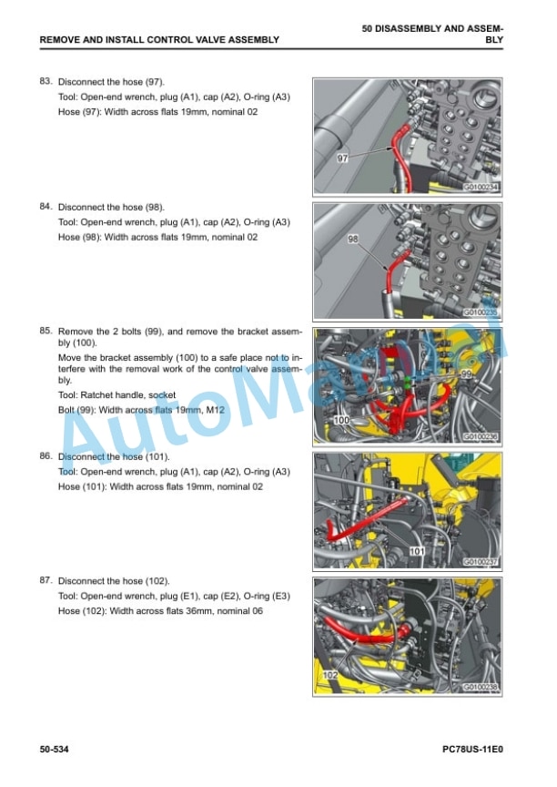 Komatsu PC78US-11E0 Hydraulic Excavator Shop Manual SEN06854-07 5 Komatsu PC78US-11E0 Hydraulic Excavator Shop Manual SEN06854-07 - Image 5