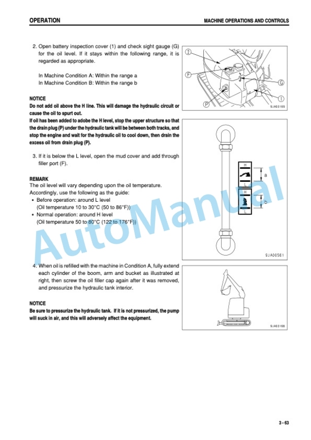 Komatsu PC78US-6 Hydraulic Excavator Operation and Maintenance Manual SEAM044601T 3 Komatsu PC78US-6 Hydraulic Excavator Operation and Maintenance Manual SEAM044601T - Image 3
