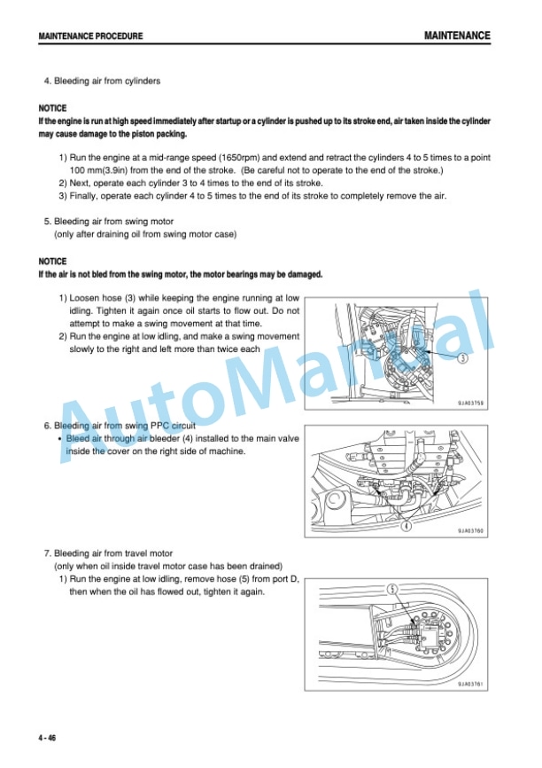 Komatsu PC78US-6 Hydraulic Excavator Operation and Maintenance Manual SEAM044601T 5 Komatsu PC78US-6 Hydraulic Excavator Operation and Maintenance Manual SEAM044601T - Image 5