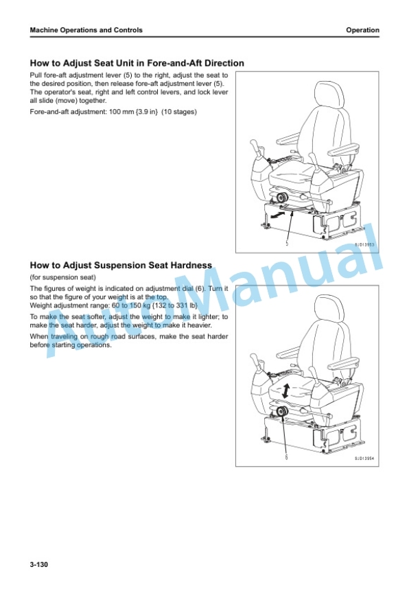 Komatsu PC78UU-10 Hydraulic Excavator Operation and Maintenance Manual PEN01592-04 3 Komatsu PC78UU-10 Hydraulic Excavator Operation and Maintenance Manual PEN01592-04 - Image 3