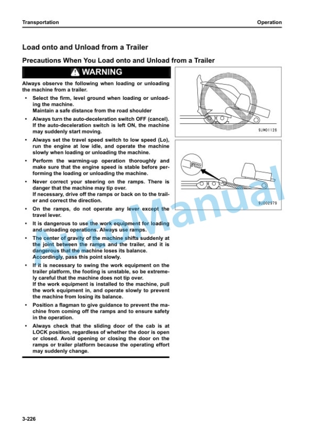 Komatsu PC78UU-10 Hydraulic Excavator Operation and Maintenance Manual PEN01592-04 4 Komatsu PC78UU-10 Hydraulic Excavator Operation and Maintenance Manual PEN01592-04 - Image 4
