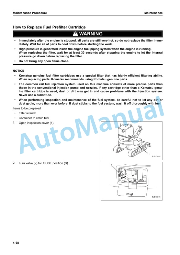 Komatsu PC78UU-10 Hydraulic Excavator Operation and Maintenance Manual PEN01592-04 5 Komatsu PC78UU-10 Hydraulic Excavator Operation and Maintenance Manual PEN01592-04 - Image 5