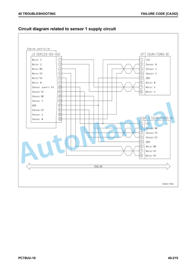 Komatsu PC78UU-10 Hydraulic Excavator Shop Manual SEN06659-04 3 Komatsu PC78UU-10 Hydraulic Excavator Shop Manual SEN06659-04 - Image 3
