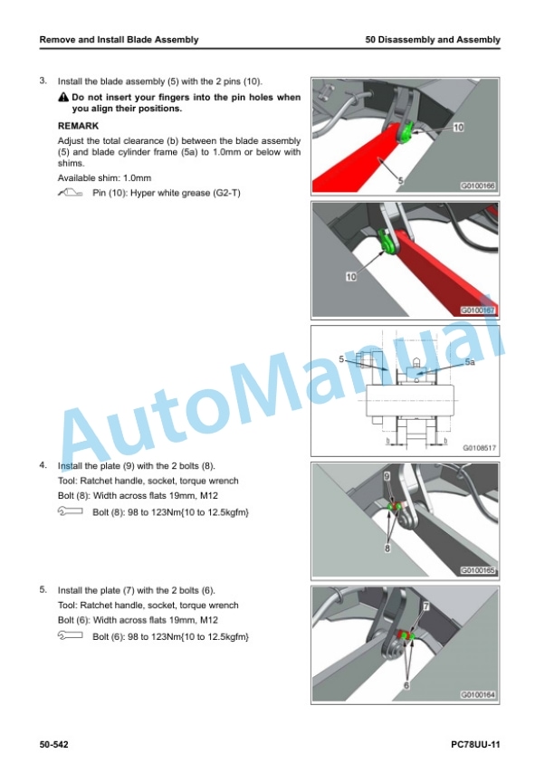 Komatsu PC78UU-11 Hydraulic Excavator Shop Manual SEN06960-00 5 Komatsu PC78UU-11 Hydraulic Excavator Shop Manual SEN06960-00 - Image 5