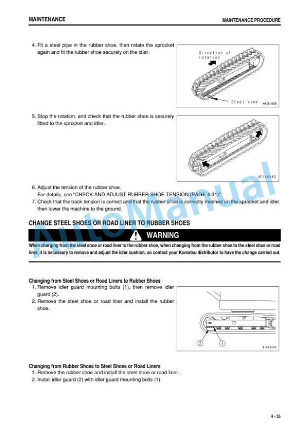 Komatsu PC78UU-6 Galeo Hydraulic Excavator Operation and Maintenance Manual TEN00005-00 5 Komatsu PC78UU-6 Galeo Hydraulic Excavator Operation and Maintenance Manual TEN00005-00 - Image 5